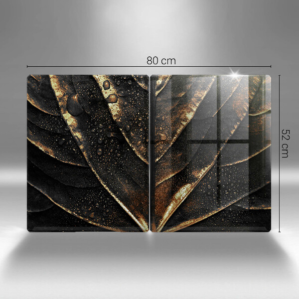 Tocător sticlă Frunza de aur