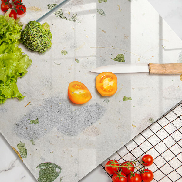 Tocător sticlă Frunze cazatoare