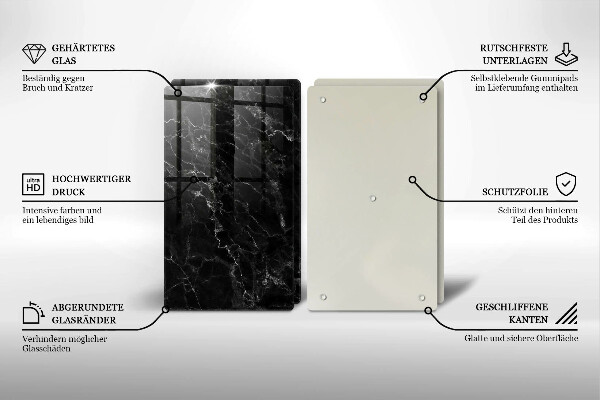 Tocător de bucătărie Marmură elegantă