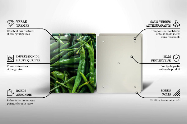 Tocător de bucătărie Păstăi de mazăre