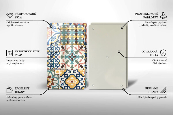 Tocător de bucătărie Placi decorative