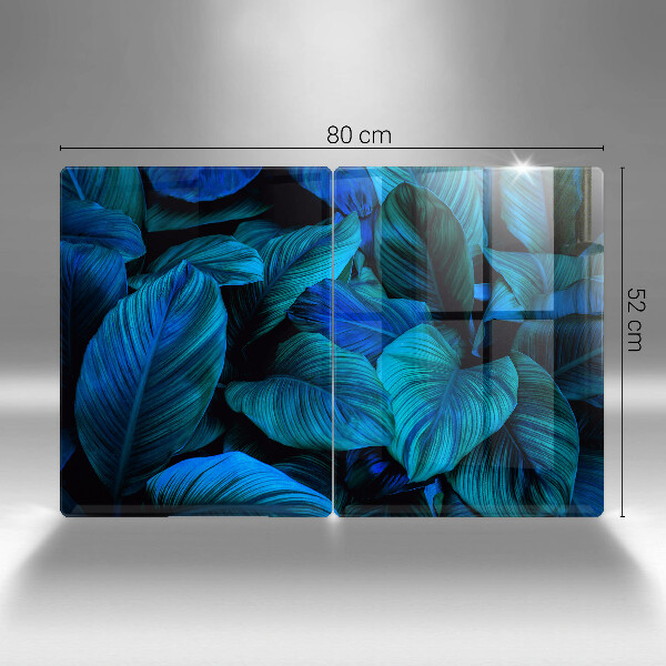 Tocător de bucătărie Frunzele vegetației junglei