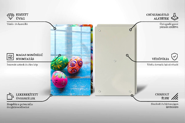 Tocător de bucătărie Ouă de Paște Ouă de Paște