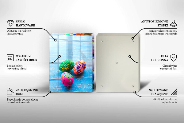 Tocător de bucătărie Ouă de Paște Ouă de Paște