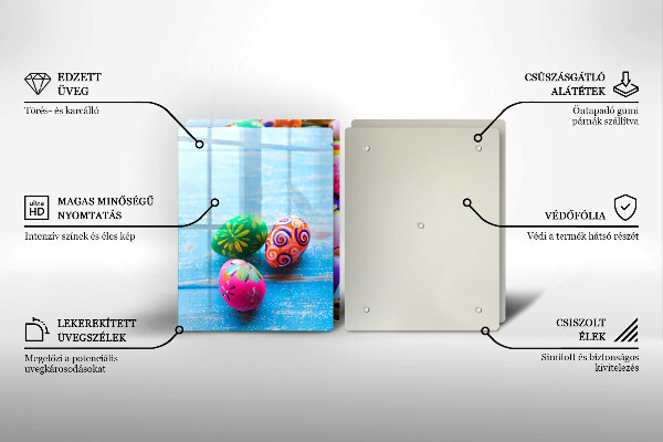 Tocător de bucătărie Ouă de Paște Ouă de Paște