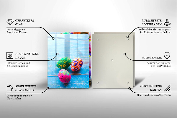 Tocător de bucătărie Ouă de Paște Ouă de Paște