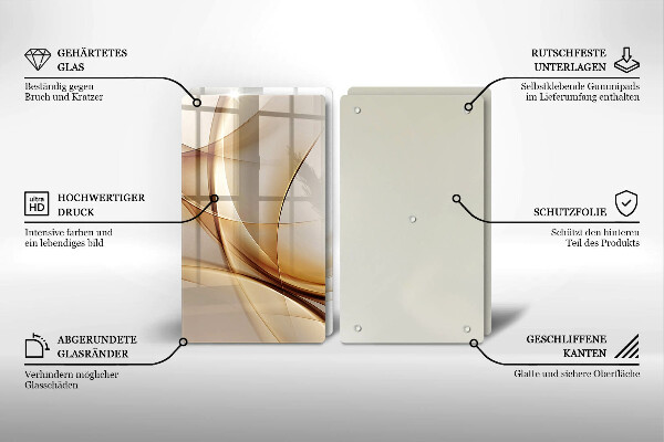 Tocător de bucătărie Forme abstracte