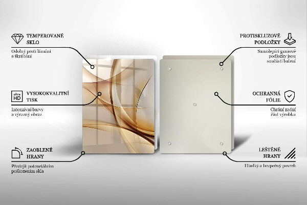 Tocător de bucătărie Forme abstracte