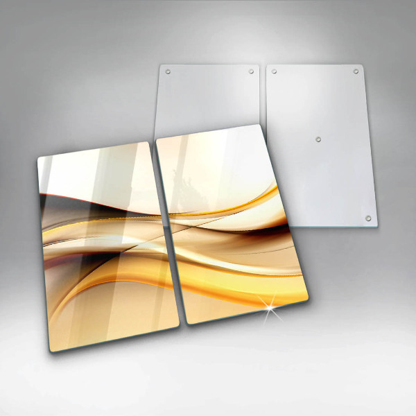 Tocător de bucătărie Linii de fum abstracte