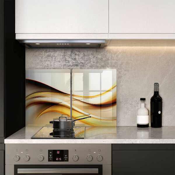 Tocător de bucătărie Linii de fum abstracte