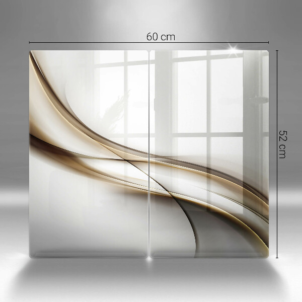 Tocător de bucătărie Abstracția liniilor moi