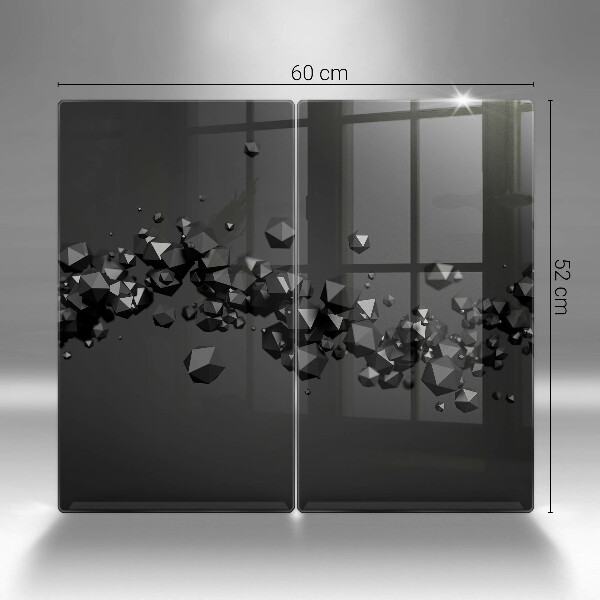 Tocător de bucătărie Abstracția formelor 3D