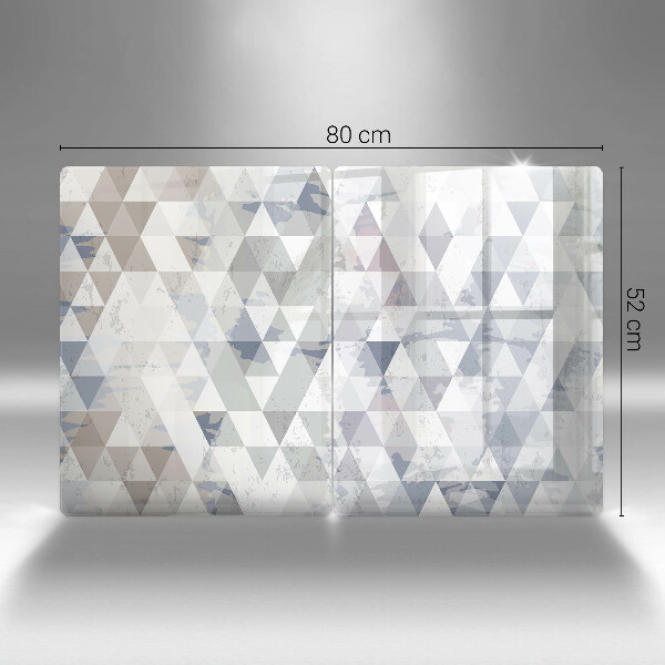 Tocător de bucătărie Model de triunghiuri