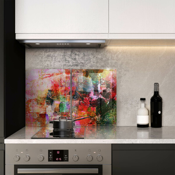 Tocător de bucătărie Abstracția vopselei