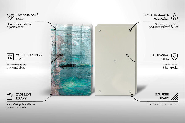 Tocător de bucătărie Vopsea fundal de abstractie