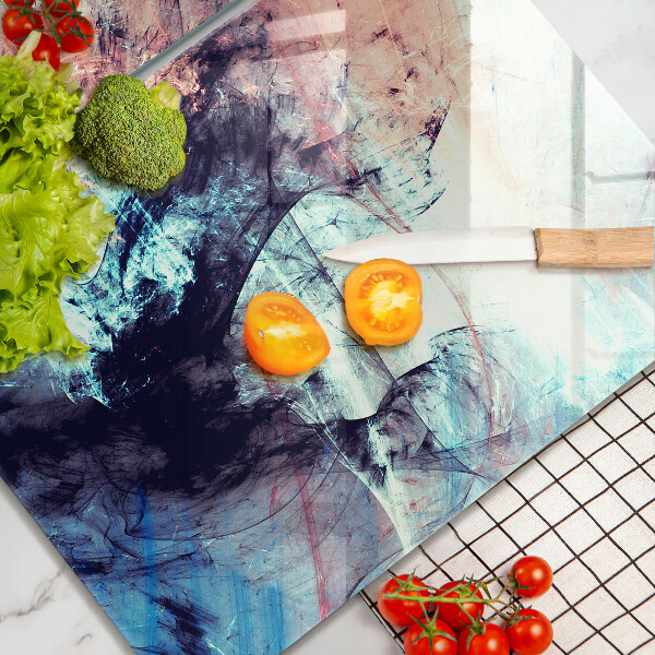 Tocător de bucătărie Abstracție pictată
