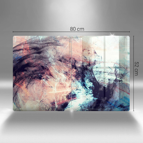 Tocător de bucătărie Abstracție pictată