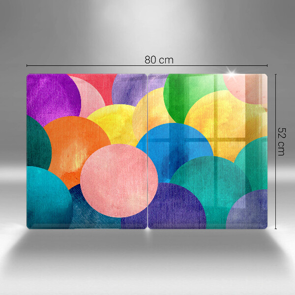 Tocător de bucătărie Cercuri colorate