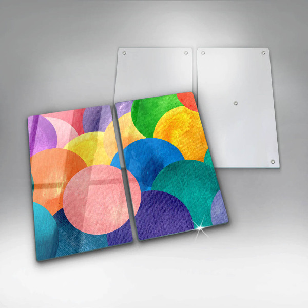 Tocător de bucătărie Cercuri colorate