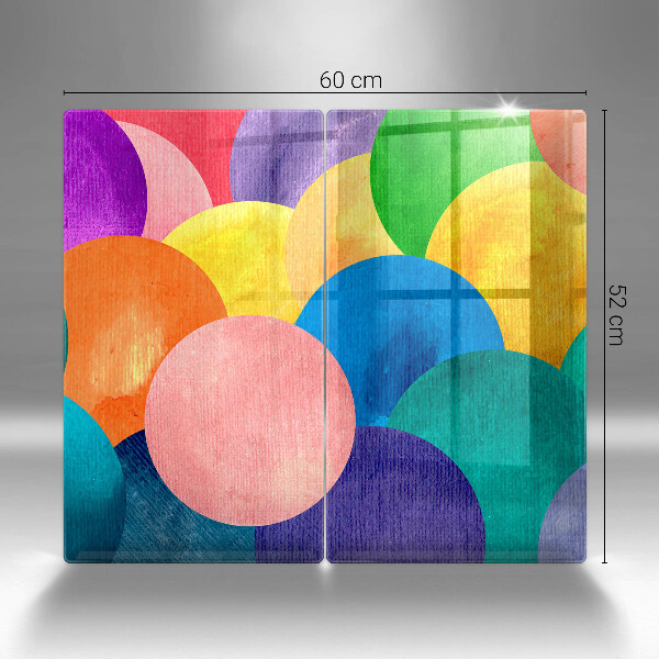 Tocător de bucătărie Cercuri colorate