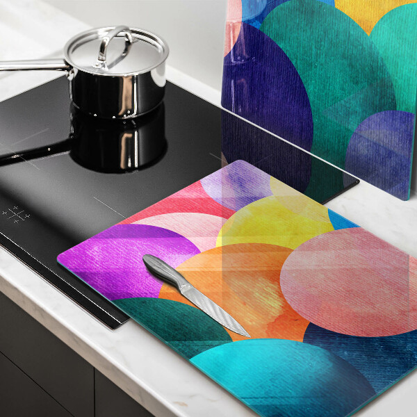 Tocător de bucătărie Cercuri colorate