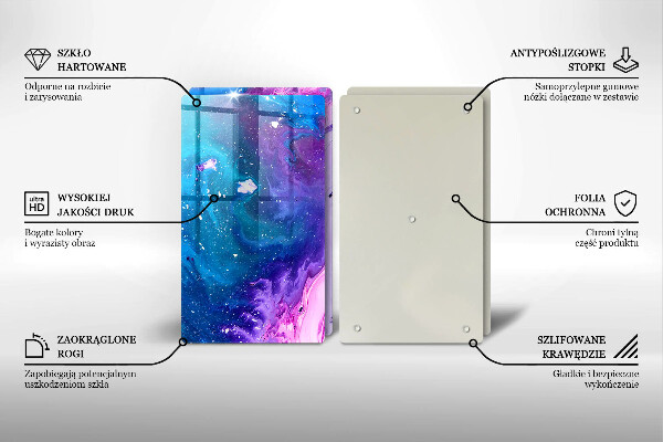 Tocător de bucătărie Cerneluri de abstractizare