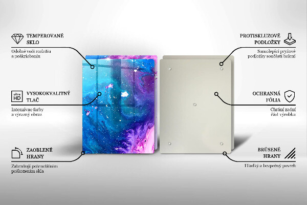 Tocător de bucătărie Cerneluri de abstractizare