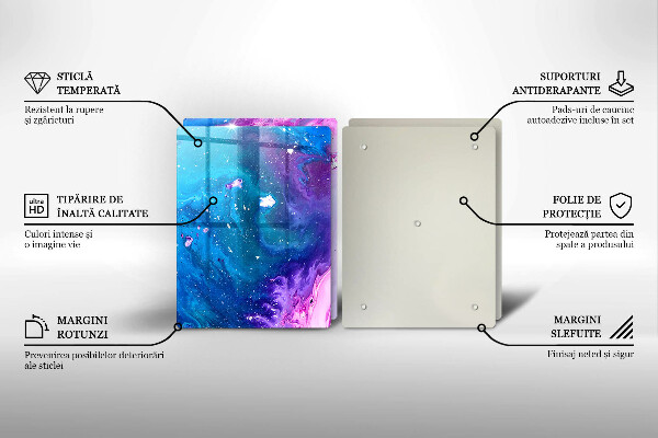 Tocător de bucătărie Cerneluri de abstractizare