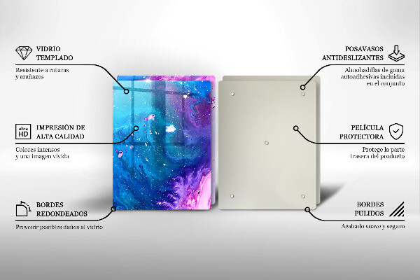 Tocător de bucătărie Cerneluri de abstractizare