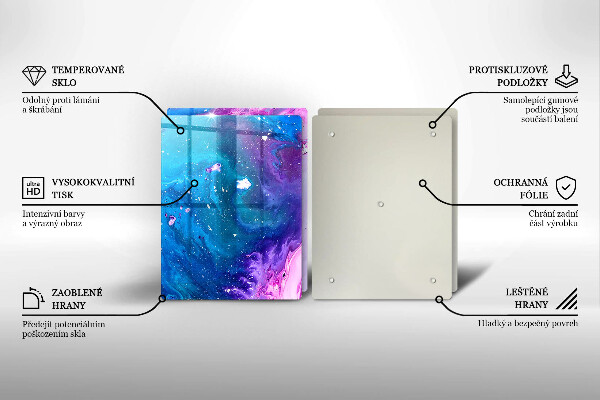 Tocător de bucătărie Cerneluri de abstractizare