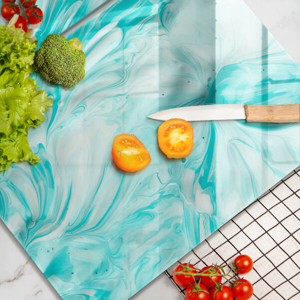 Tocător de bucătărie Vopsele de abstractie