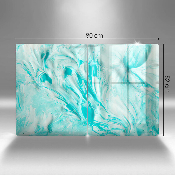 Tocător de bucătărie Vopsele de abstractie