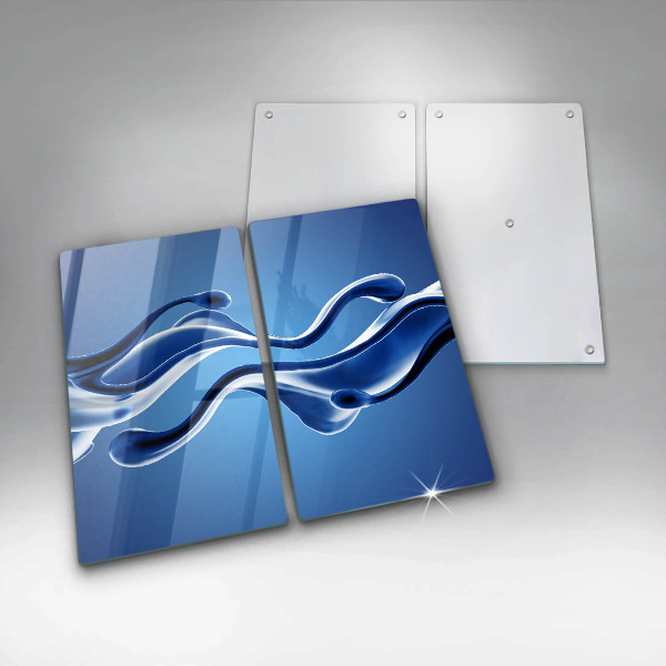 Tocător sticlă Abstracția fluidelor