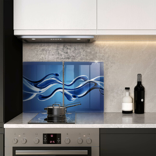 Tocător sticlă Abstracția fluidelor