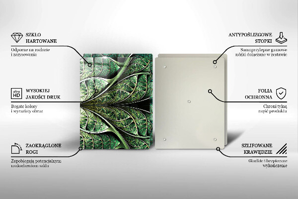 Tocător de bucătărie Structura nervurii frunzei