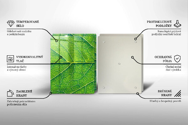 Tocător de bucătărie Venele frunzelor naturii