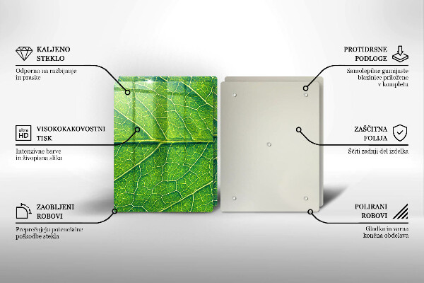 Tocător de bucătărie Venele frunzelor naturii