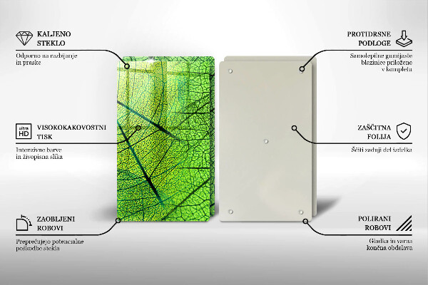 Tocător de bucătărie Venele frunzelor naturii