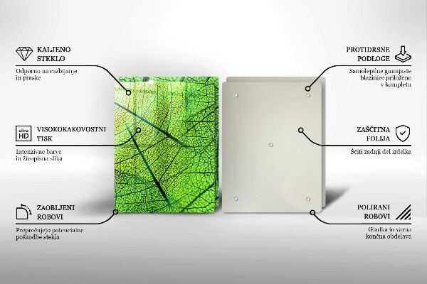 Tocător de bucătărie Venele frunzelor naturii