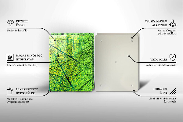 Tocător de bucătărie Venele frunzelor naturii