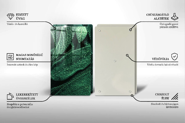 Tocător de bucătărie Frunzele plantei