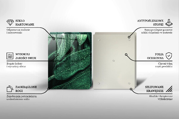 Tocător de bucătărie Frunzele plantei