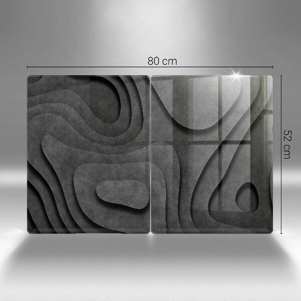 Tocător de bucătărie Forme de piatră 3D