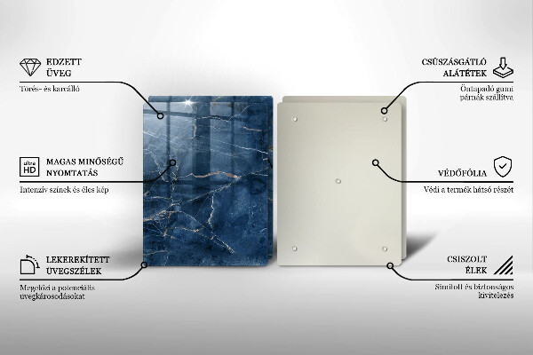 Tocător de bucătărie Textura piatră de marmură