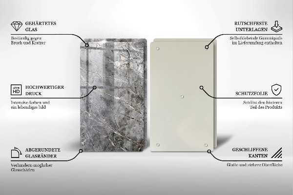 Tocător de bucătărie Textura de piatră