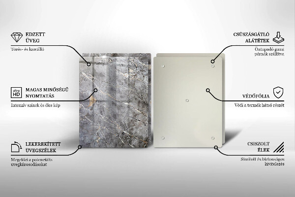 Tocător de bucătărie Textura de piatră