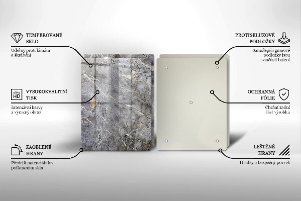 Tocător de bucătărie Textura de piatră