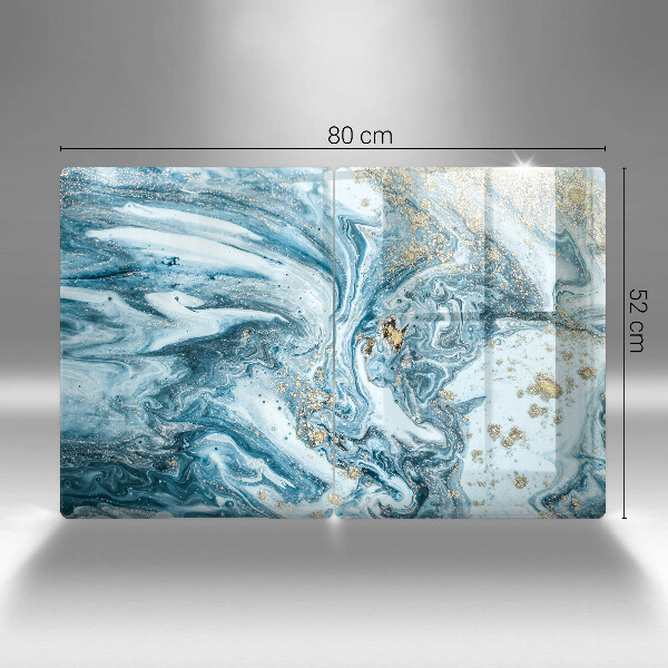 Tocător de bucătărie Structură cu aur