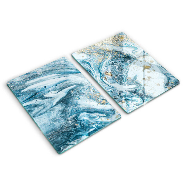 Tocător de bucătărie Structură cu aur