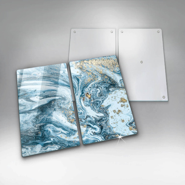 Tocător de bucătărie Structură cu aur